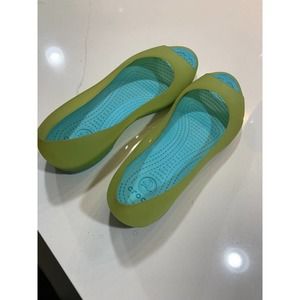 Crocs Peep toe flats​